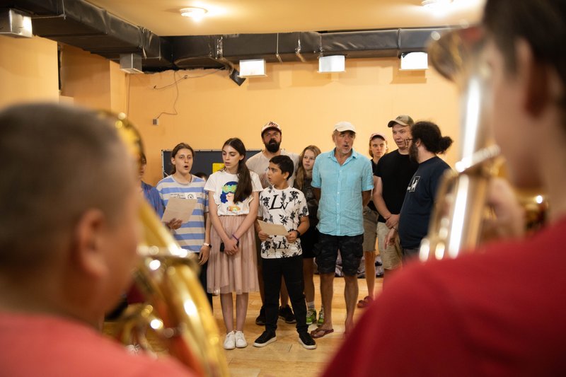 Orkiestra Klezmerska Teatru Sejneńskiego w Gruzji 11