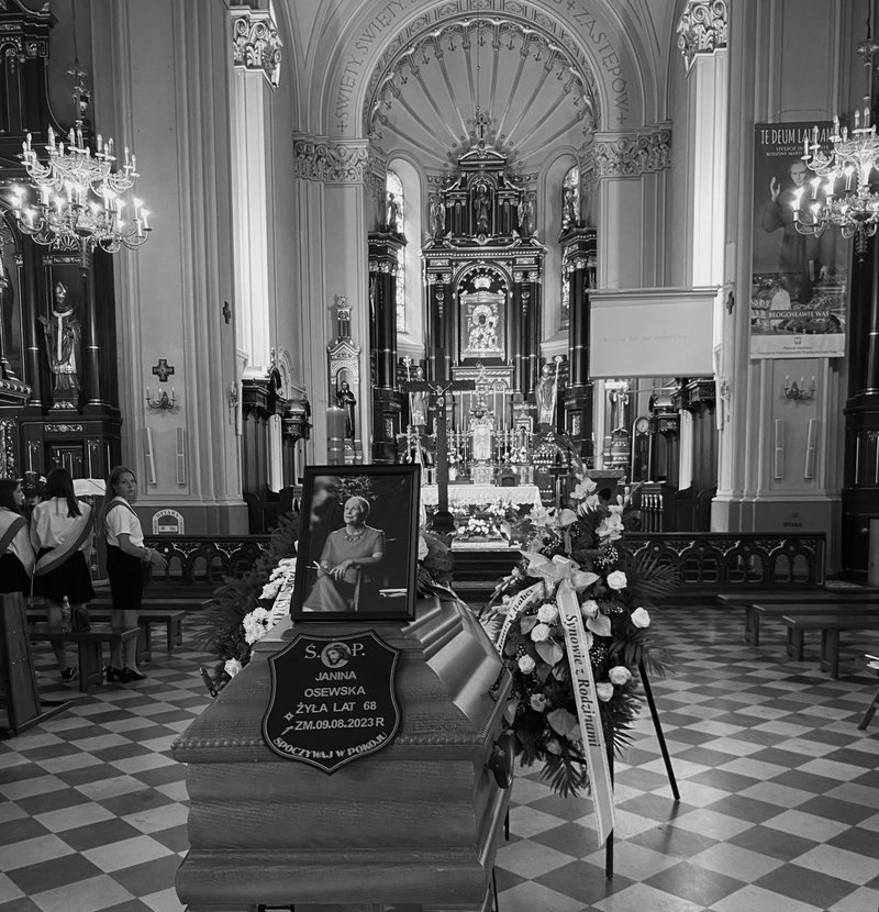 Pogrzeb Janiny Osewskiej