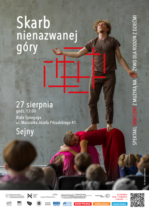 Skarb nienazwanej góry - spektakl w Białej Synagodze w Sejnach / 27 sierpnia 2023