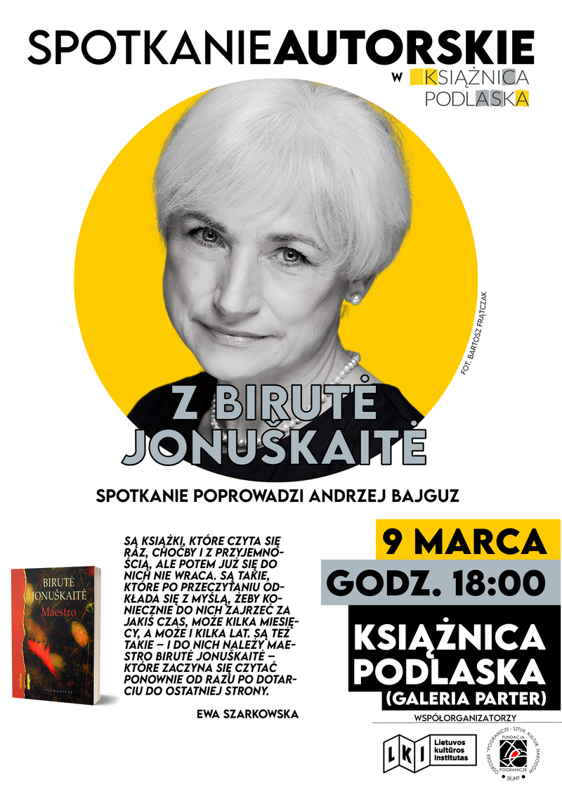 birute jonuskaite plakat Białystok 09.03.2023 (1)