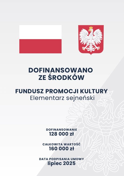 Plakacik Elementarz Sejneński
