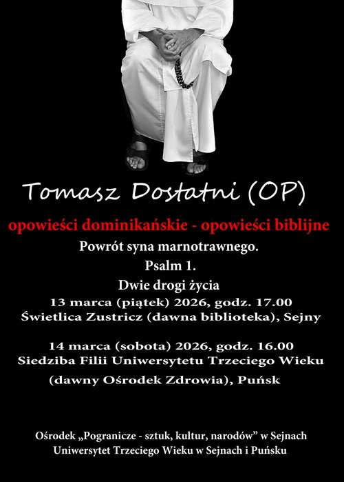 Opowieści dominikańskie - opowieści biblijne 13-14 III 2026